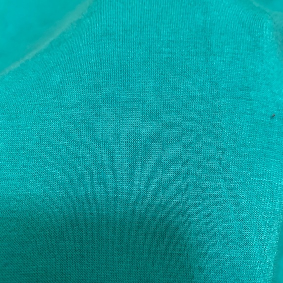 Good quality aqua maxi strapless dress - Picture 3 of 6